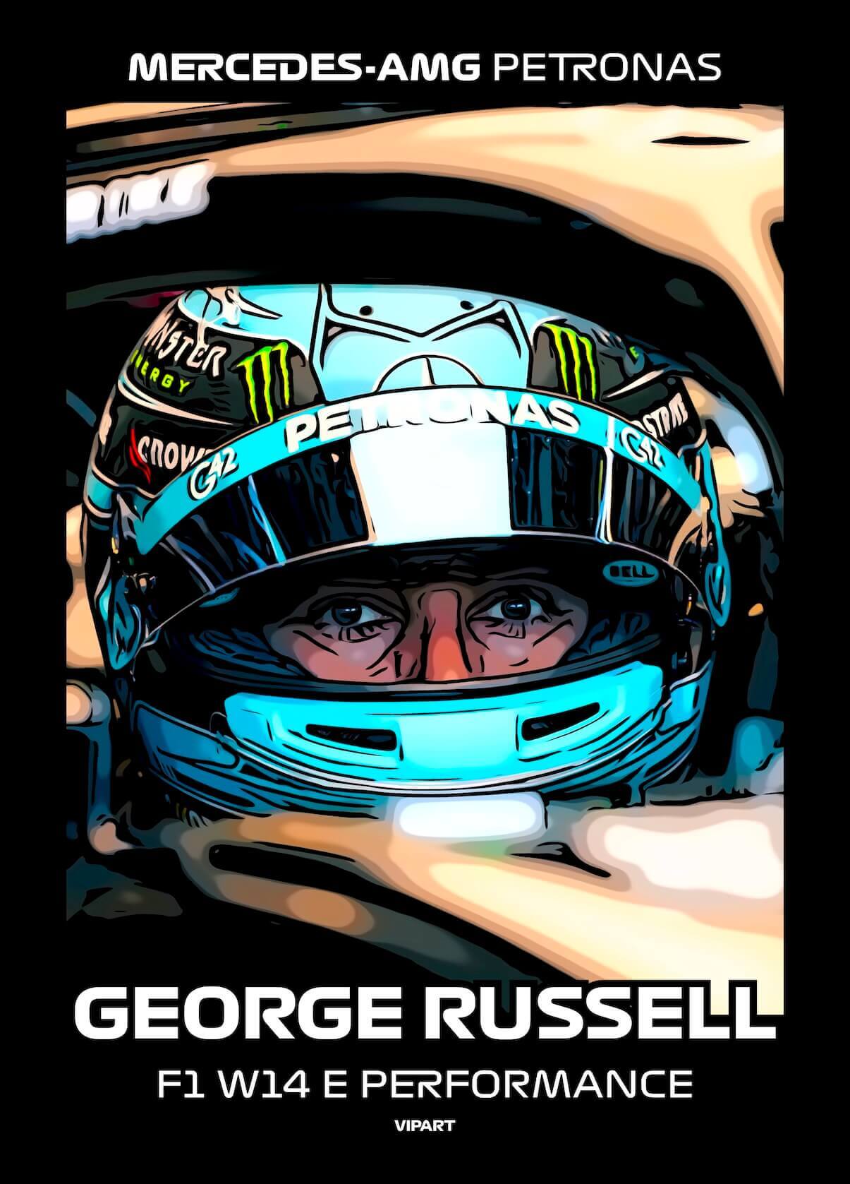 VIPART poster George Russell