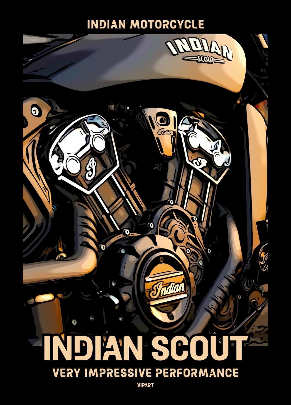 VIPART poster Indian Scout