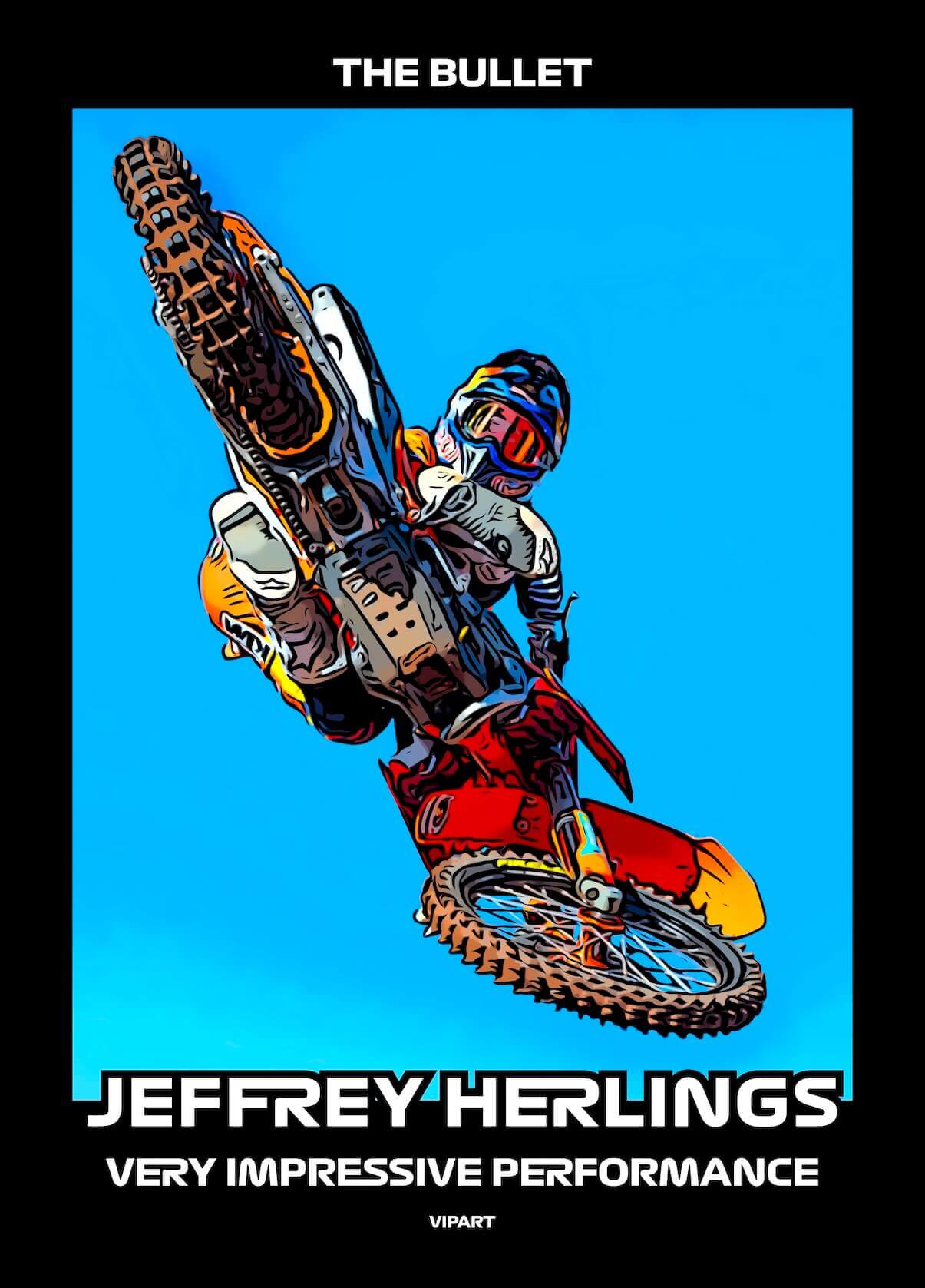 VIPART poster Jefrrey Herlings the Bullit