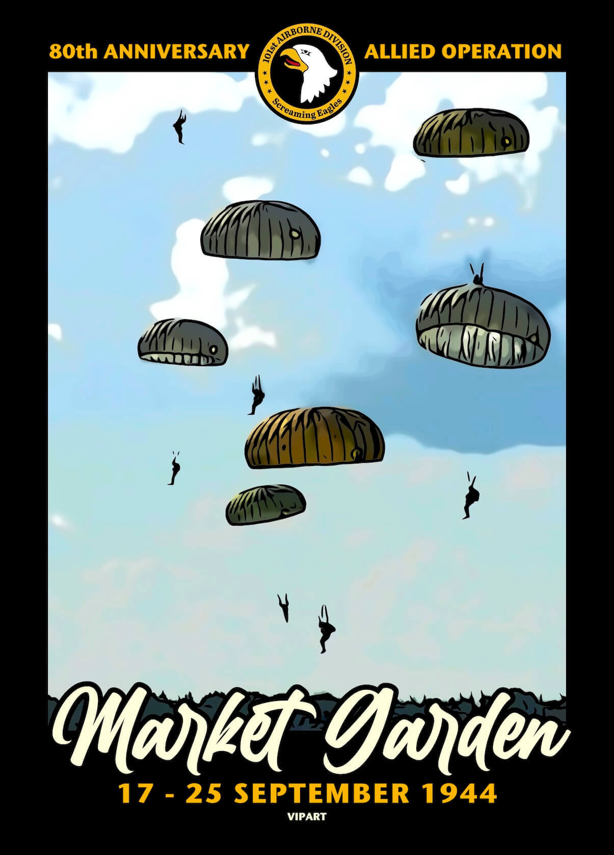 VIPART creatie Operation Market Garden - Landing