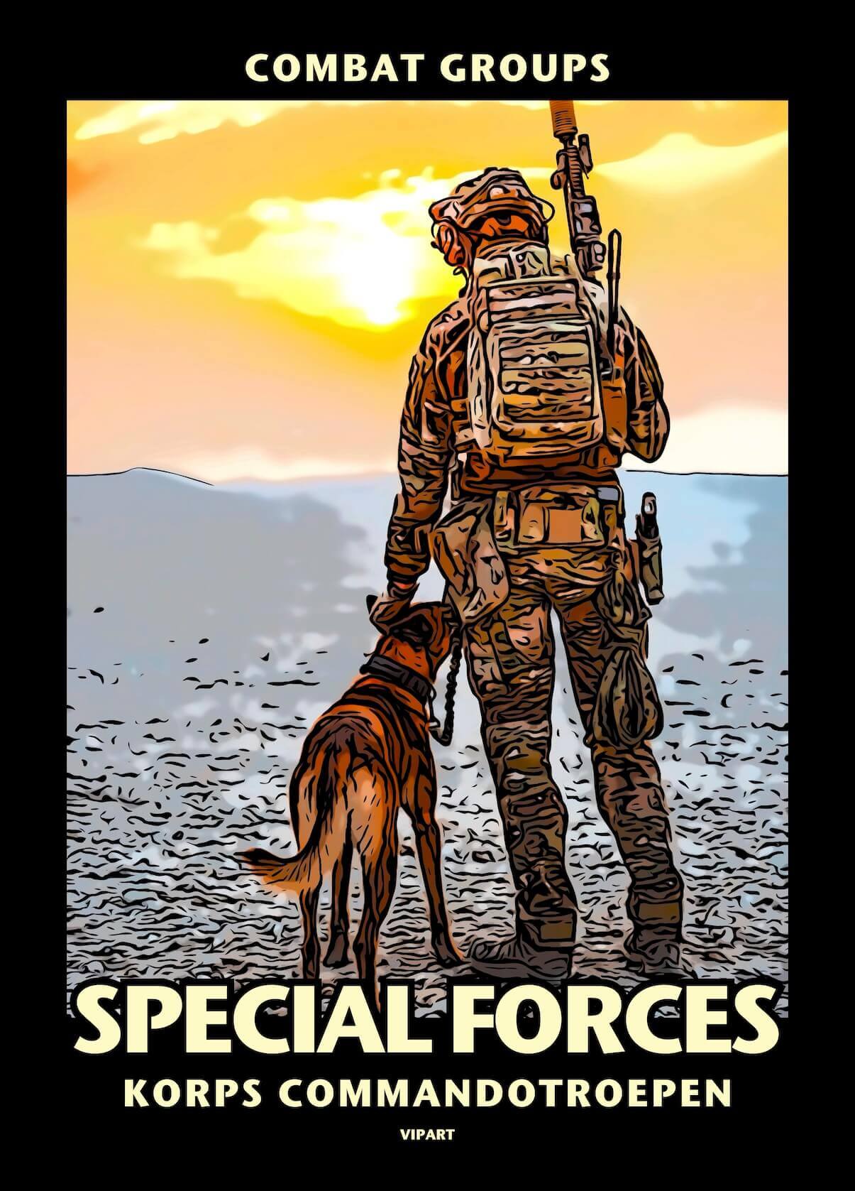 VIPART poster Korps Commandotroepen Special Forces