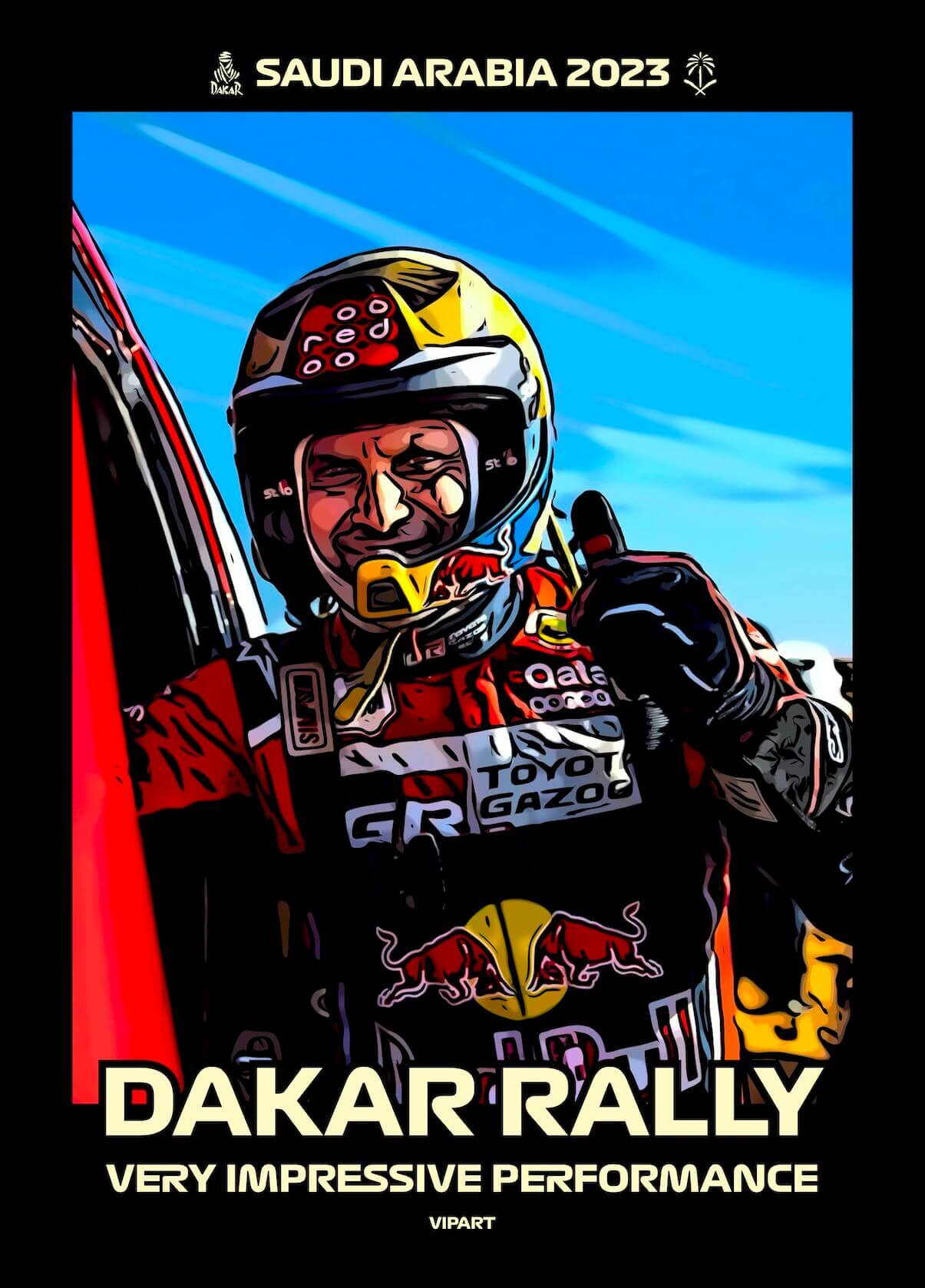 VIPART Dakar Rally Nasser Al-Attiyah